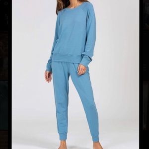 BRAND NEW Eberjey Joggers in Blue, size S